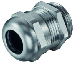 Cable gland, M20, 22 mm, Clamping range 5 to 12 mm, IP68, silver, 19000005081