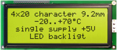 EA W204-BNLED DISPLAY VISIONS LED-Modules