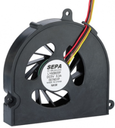 DC radial fan, 5 V, 11.1 m³/h, 34 dB, Magfix sleeve bearing, SEPA, LY60B05PNK00A