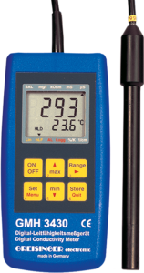 Conductivity meter with case(GMH3431-GE + GKK3000-GE)