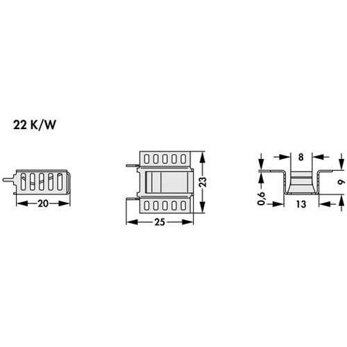 FK 265 MI 220 V Fischer Elektronik Heat Sinks Image 2