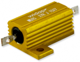 Wirewound resistor, 2.7 kΩ, 25 W, ±1 %