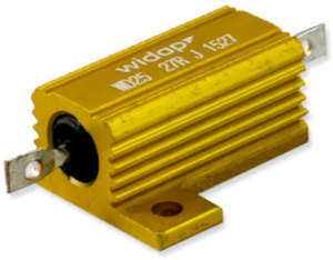 Wirewound resistor, 1.2 kΩ, 25 W, ±1 %
