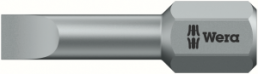 Screwdriver bit, 4.5 mm, slotted, BL 25 mm, L 25 mm, 05056210001