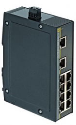 Ethernet switch, unmanaged, 10 ports, 100 Mbit/s, 24-48 VDC, 24030100000