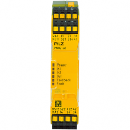 Monitoring relays, safety switching device, 3 Form A (N/O) + 1 Form B (N/C), 6 A, 24 V (DC), 751106