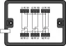 899-631/450-000 WAGO Flush-mounted Boxes, Junction Boxes