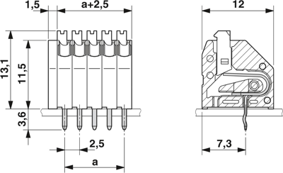 1989780 Phoenix Contact PCB Terminal Blocks Image 2