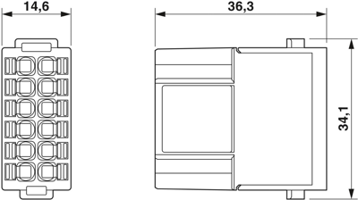 1424246 Phoenix Contact Contact Inserts Image 3