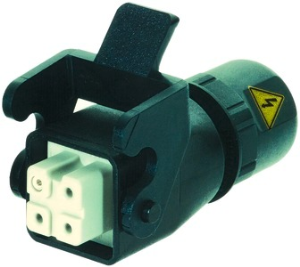 Connector kit, size 3A, 3 pole + PE , IP65/IP67, 09200030745