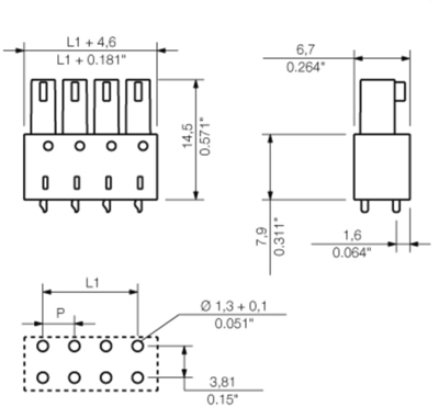 1976570000 Weidmüller PCB Connection Systems Image 3
