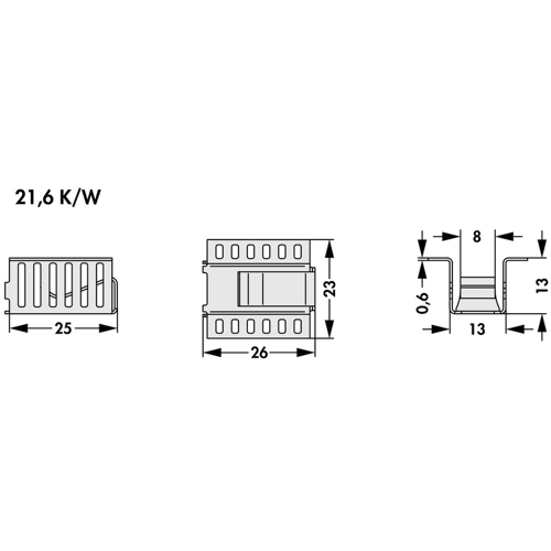 FK 268 MI 220 O Fischer Elektronik Heat Sinks Image 2
