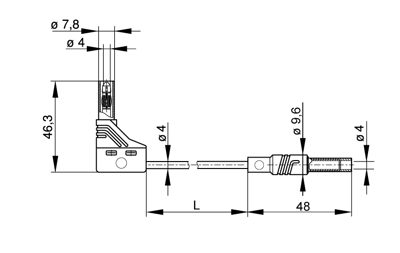 MAL S WG-B 100/2,5 RT Hirschmann Test & Measurement Test Leads Image 2