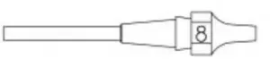 XDSL 8 Weller Soldering tips, desoldering tips and hot air nozzles