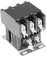 Contactor, 3 pole, 50 A, 24 VAC, 3 Form X, coil 24 VAC, screw connection, 7-1611019-8