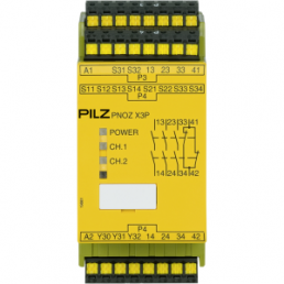 Monitoring relays, safety switching device, 3 Form A (N/O) + 1 Form B (N/C), 8 A, 24 V (DC), 24 V (AC), 787310