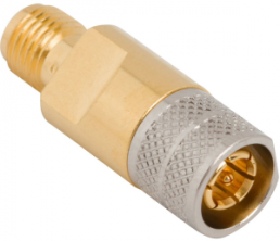 Coaxial adapter, 50 Ω, AFI plug to SMA socket, straight, APH-SMAF-AFIM