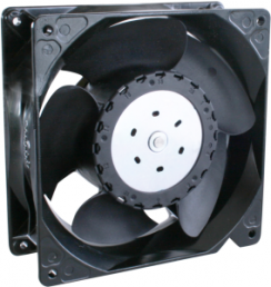 DC axial fan, 12 V, 140 x 140 x 51 mm, 410 m³/h, 70 dB, ball bearing, ebm-papst, 5312/2TDHP