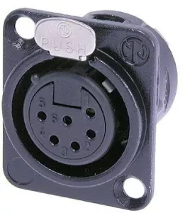 NC6FD-L-B-1 Neutrik XLR Connectors