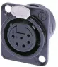 NC6FD-L-B-1 Neutrik XLR Connectors