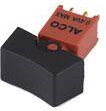 Rocker switch, black, 1 pole, On-On, Changeover switch, 0.4 VA/20 V AC/DC, IP67, unlit, unprinted
