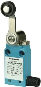 Switch, 3 pole, 2 Form A (N/O) + 1 Form B (N/C), roller lever, stranded wires, IP67, NGCMA00PX01A1A
