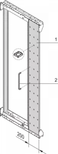 21130-436 SCHROFF Accessories for Enclosures
