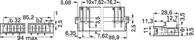 233232 ERNI DIN PCB Connectors Image 2