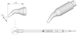 Soldering tip, conical, Ø 1 mm, (L) 20 mm, C245804