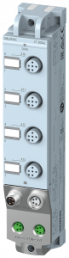 Sensor-actuator distributor, 4 x M12 (5 pole), 6ES7141-5AF00-0BA0