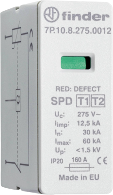 7P.10.8.275.0012 Finder Overvoltage Protection