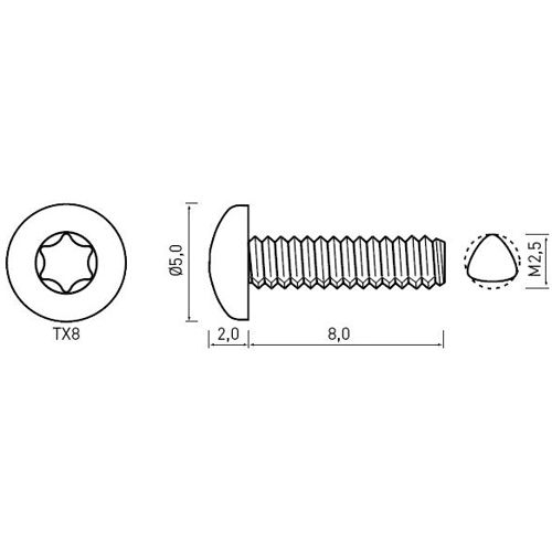 001.31.239 Ettinger Screws, Threaded Rods Image 2