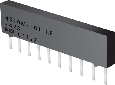 4306M-102-474LF Bourns Electronics GmbH Resistor Networks