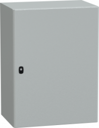 Door, (H x W x D) 800 x 600 x 400 mm, IP66, steel, light gray, NSYS3D8640P