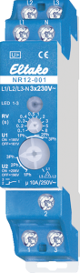 Line voltage monitoring relay, 1 Form C (NO/NC), 250 V (AC), 10 A, 230 V (DC), 250 V (AC), NR12-001-3X230V