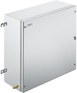 Stainless steel enclosure, (L x W x H) 150 x 480 x 480 mm, silver (RAL 7035), IP66/IP67, 1195110001
