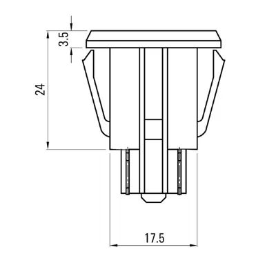 1450800000 Weidmüller Sockets, Device Sockets Image 3