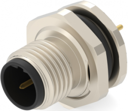 Circular connector, 2 pole, solder connection, straight, T4140412021-000