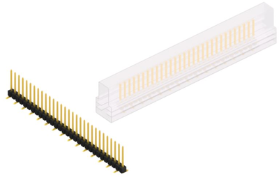 SL10SMD10430GSM Fischer Elektronik PCB Connection Systems
