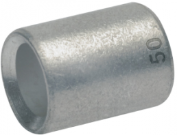 Butt connector, uninsulated, 10 mm², 9 mm