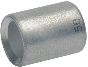 Butt connector, uninsulated, 120 mm², 22 mm