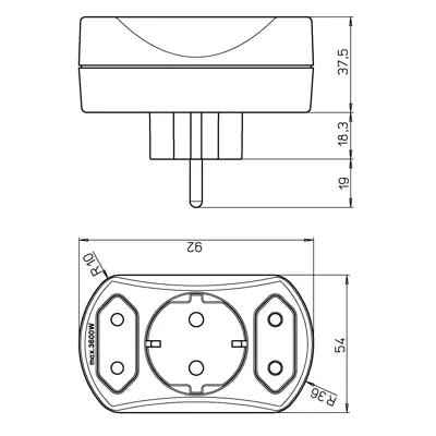 177602009 Kopp Power Adapters Image 5