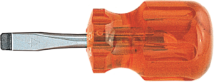 Screwdriver, 8 mm, slotted, BL 30 mm, L 80 mm, PB 135.5-30