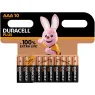 PLUS-AAA CP10 Duracell Round Cells, 9V Blocks