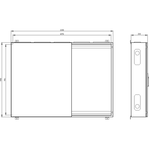 8GK1112-4KK52 Siemens Switch Cabinets, server cabinets Image 2