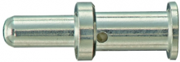 Pin contact, 0.75 mm², AWG 18, crimp connection, silver-plated, 11050006103