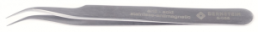ESD SMD tweezers, uninsulated, antimagnetic, stainless steel, 120 mm, 5-055