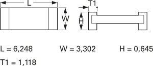 Resistor, metal alloy, SMD 2512 (6330), 20 mΩ, 2 W, ±1 %, LR2512-220R02FA