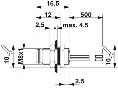 1453481 Phoenix Contact Sensor-Actuator Cables Image 2