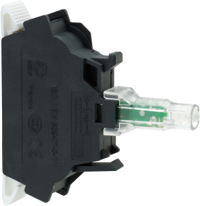 LED element, white, 24 V AC/DC, spring-clamp connection, ZBVB15